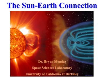 The Sun-Earth Connection