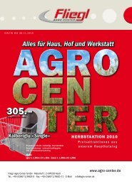 Alles für Haus, Hof und Werkstatt - Fliegl Agro-Center