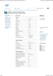 (ARK | Intel\256 Core\2312 Duo Processor E7400 \(3M Cache, 2.80 ...