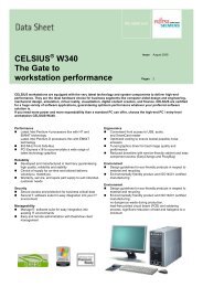 CELSIUS W340 The Gate to workstation performance