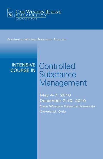 Controlled Substance Management - Case Western Reserve ...