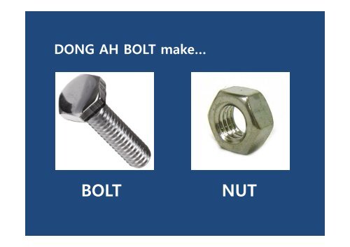 DONG AH BOLT