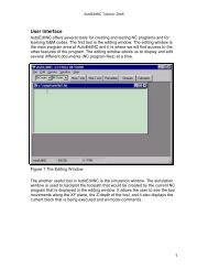 Tutorial, AutoEditNC 4.0