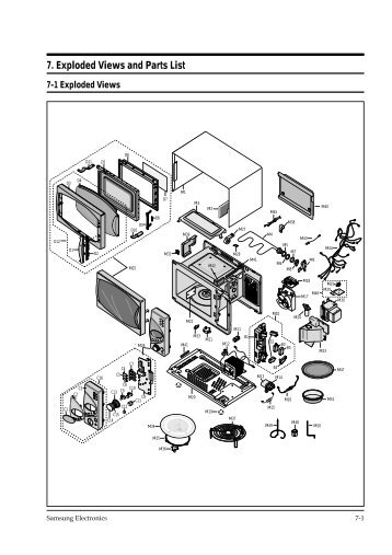 7. Exploded Views and Parts List