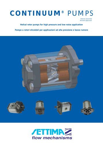 CONTINUUM® PUMPS - Argo-Hytos