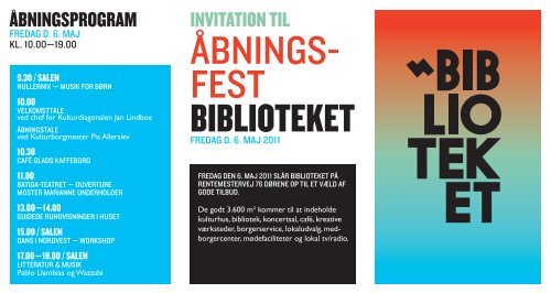 ÅBNINGS- BIBLIOTEKET - Københavns