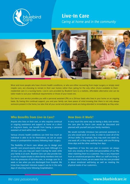 Introducing Bluebird Care