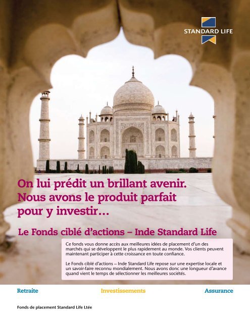 Des fonds - Standard Life