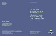 This is all about Enriched Annuity (5885A) - Standard Life