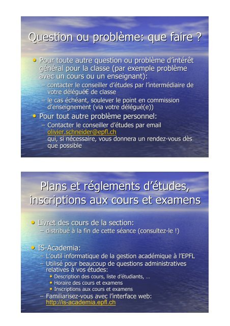 fichier PDF (14 transparents sur 7 pages) - Laboratoire de Physique ...