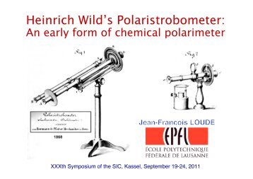 Polaristrobometers - EPFL