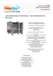 Carro Mantenedor De Alimentos - maquinas refrigeradas