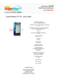 Cooler Mimet VV-19 - Visi Cooler - Maquinas Helados