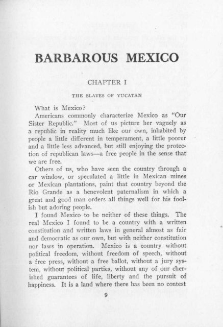 BarbarousMexico JOHN KENNETH TURNER