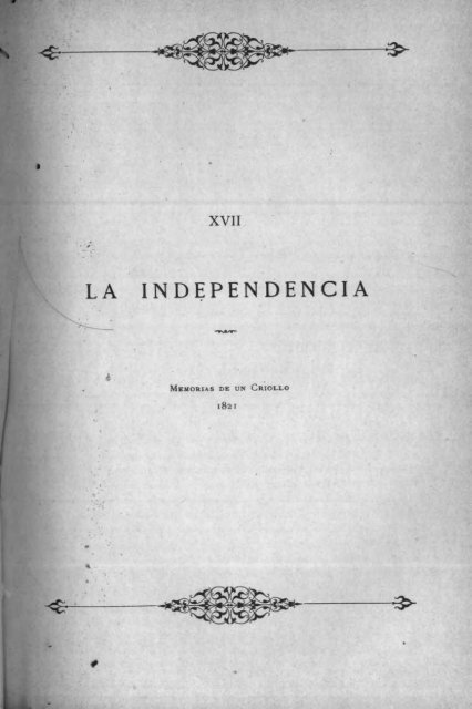 LA INDEPENDENCIA