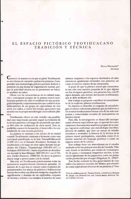El espacio pictórico teotih