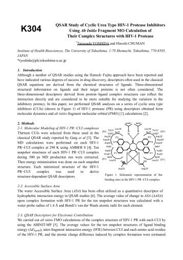 QSAR Study of Cyclic Urea Type HIV-1 Protease Inhibitors Using Ab ...