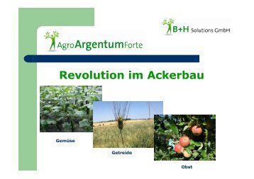 Revolution im Ackerbau