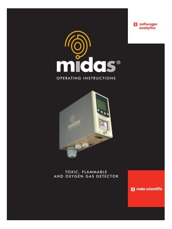 MIDAS® gas detector unit