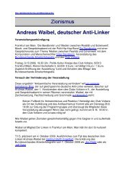 Andreas Waibel, deutscher Anti-Linker