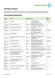Veranstaltungskalender als PDF - Adventjugend in NRW