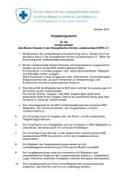 Vergaberegularien - Blaues Kreuz in der Ev. Kirche, Landesverband ...