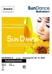 Femira Sun Dance - onlinesofa.ch