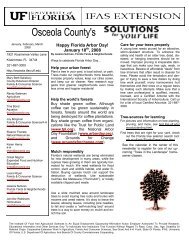 January, February, March - Osceola County Extension - University of ...