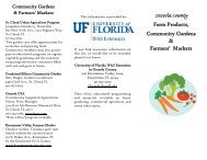 Farm Products, Community Gardens - Osceola County Extension ...