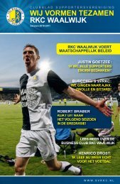 RKC Waalwijk Juni-2011_nieuw.indd - Supportersverening RKC ...