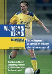 WIJ VORMEN TEZAMEN - Supportersverening RKC WAALWIJK ...