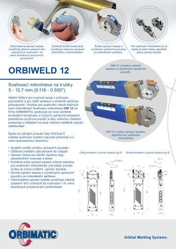 ORBIWELD 12