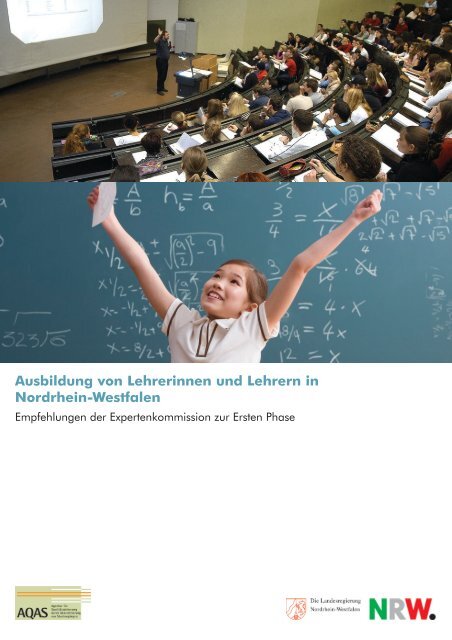 Ausbildung von Lehrerinnen und Lehrern in Nordrhein-Westfalen