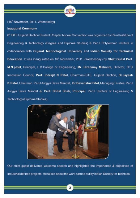 Innovation-2011-All Pages - Parul Group of Institutes