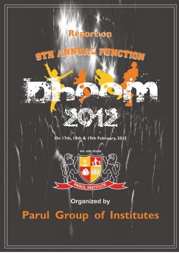 Dhoom 2012 - Gujarat Technological University