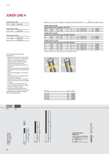 CATALOGO APPARECCHI PER ESTERNI 2010/2011