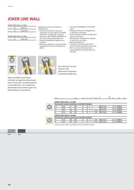 CATALOGO APPARECCHI PER ESTERNI 2010/2011