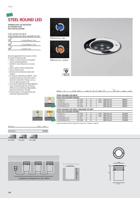 CATALOGO APPARECCHI PER ESTERNI 2010/2011