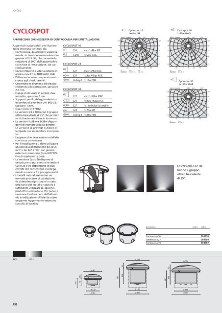 CATALOGO APPARECCHI PER ESTERNI 2010/2011