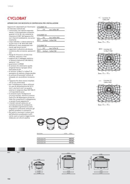 CATALOGO APPARECCHI PER ESTERNI 2010/2011