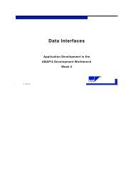 Data Interfaces