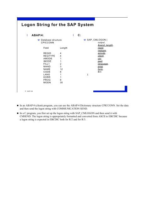 Data Interfaces