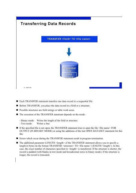 Data Interfaces