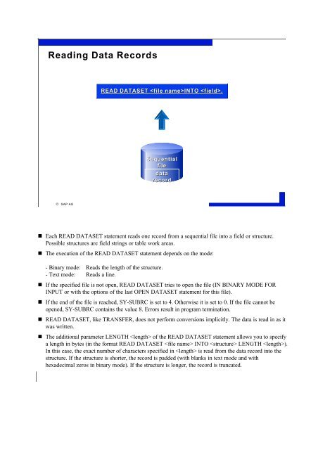 Data Interfaces