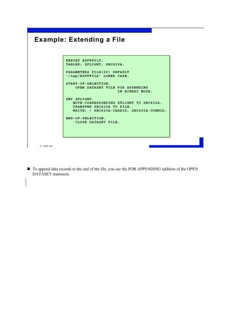 Data Interfaces