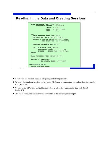 Data Interfaces