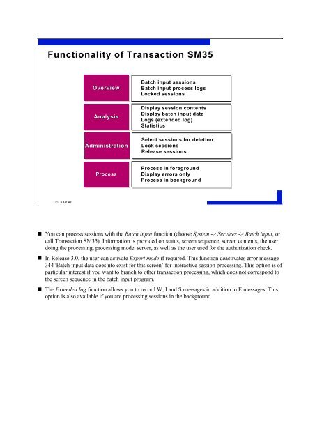 Data Interfaces