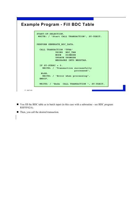 Data Interfaces