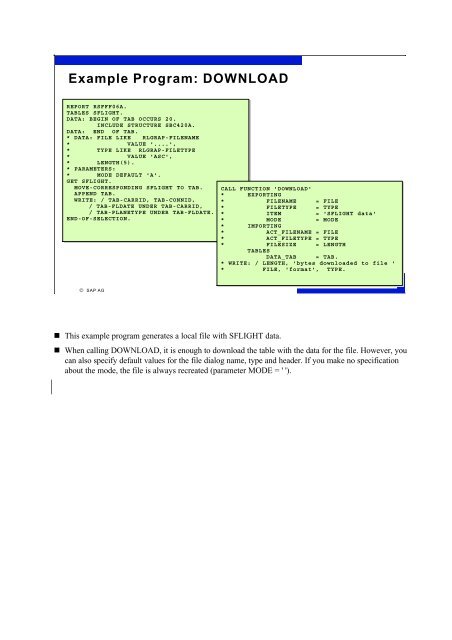 Data Interfaces