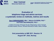 Evaluation of telephone triage and advice services - Department of ...